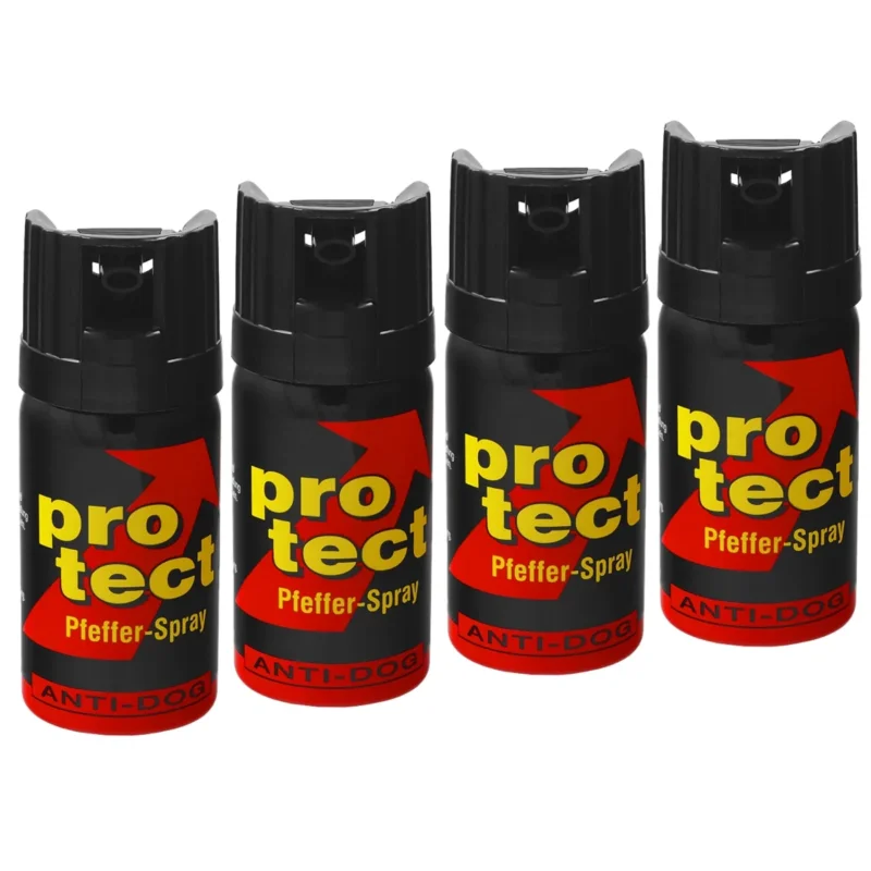 4x Gaz pieprzowy KKS ProTect Set 40ml, Cone (4x01440-C) Sprawdź teraz