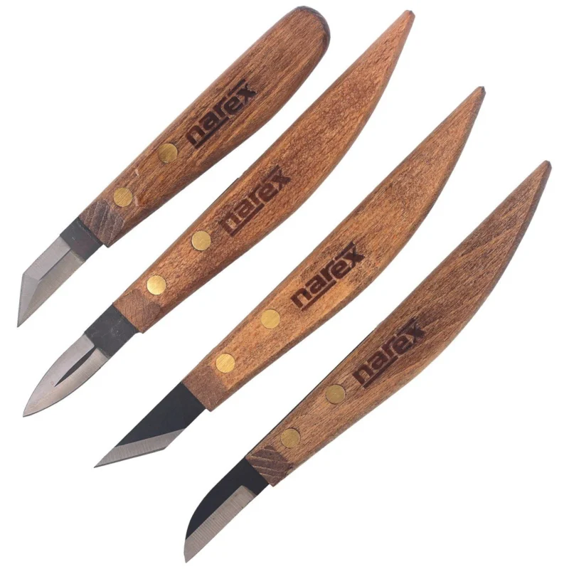 Narex Profi Carving Knife Set 4psc (869100) Do wyczerpania zapasów