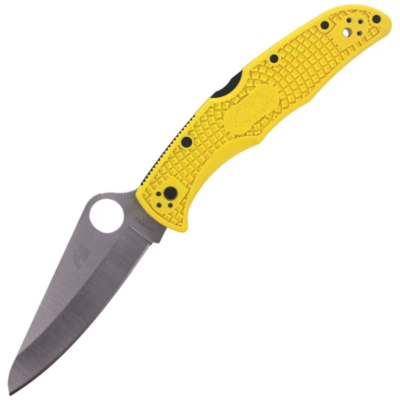 Nóż składany Spyderco Pacific Salt 2 FRN Yellow Plain (C91PYL2) Wybór klientów