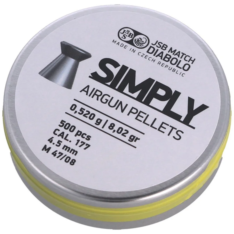 Śrut JSB Match Simply 4.50 mm, 0.520 g, 500 szt. (001245-500) Oferta
