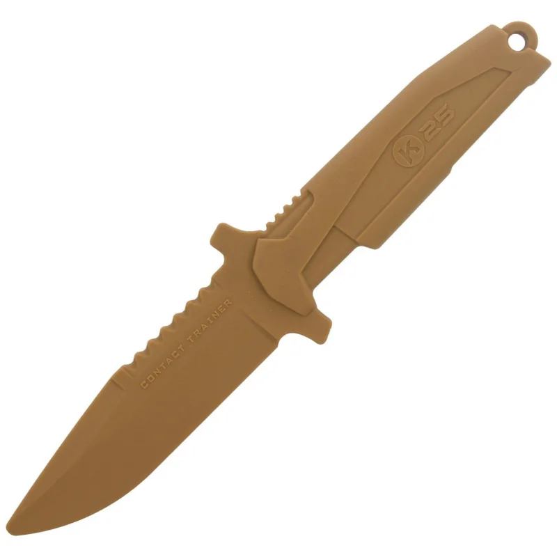 Ostatnia szansa Nóż treningowy K25 Contact Trainer, Tan Rubber (32464)