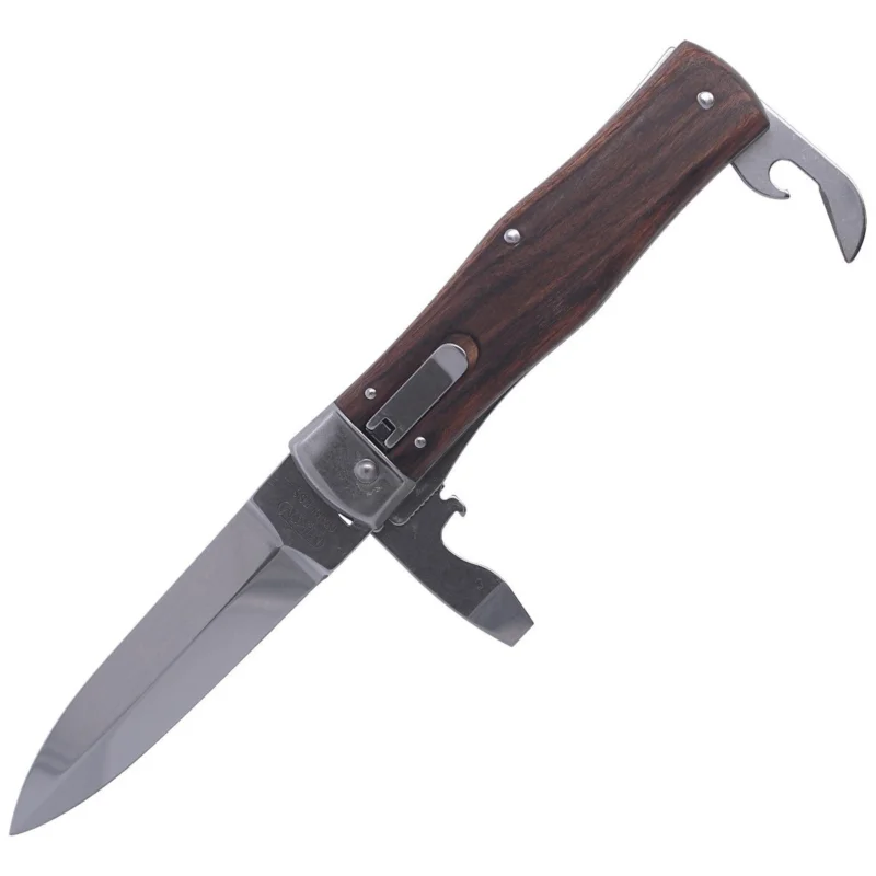 Mikov Predator Classic Palisander Wood Automatic Knife (241-ND-3/KP) Taniej