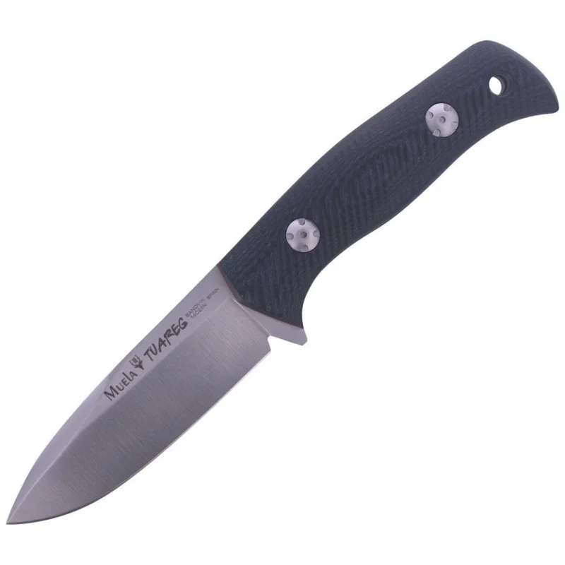 Cena promocyjna Nóż Muela Bushcraft Black-Blue Micarta, Satin 14C28N CRYO-T (TUAREG-10M)