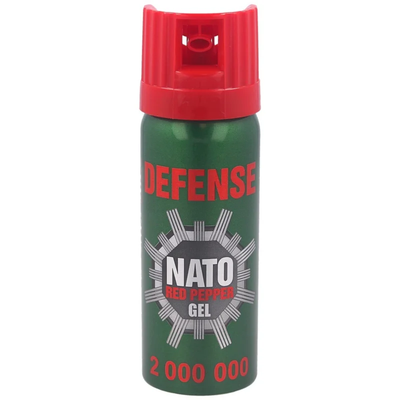 Gaz pieprzowy Sharg Nato Defence Gel 2mln Cone 50ml (41050-CR) Wybór klientów