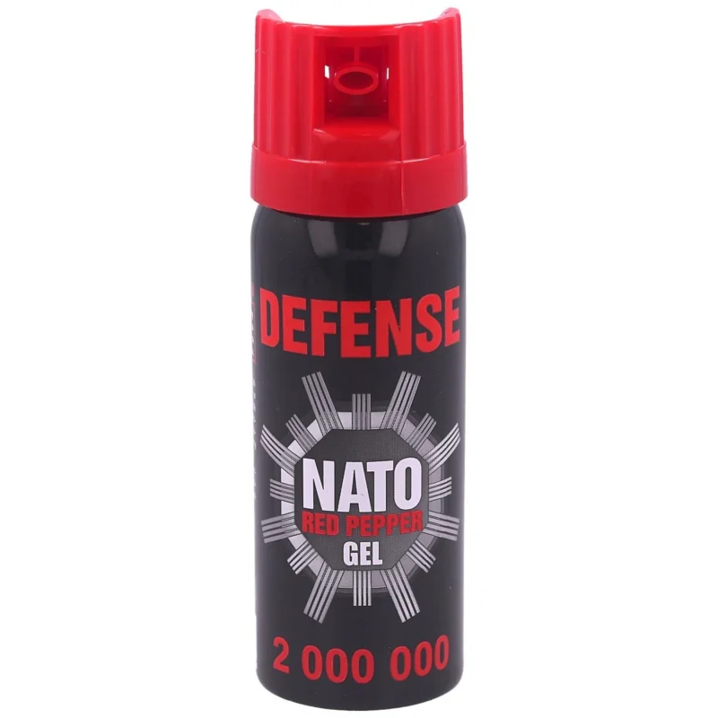 Gaz pieprzowy Sharg Nato Defence Gel 2mln Cone 50ml (40050-CR) Hit sprzedaży