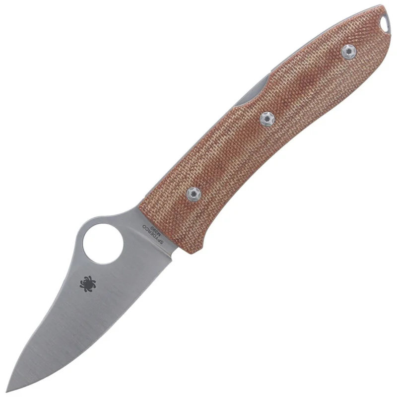 Szybka dostawa Spyderco SpyOpera Micarta Plain Knife (C255CMP)