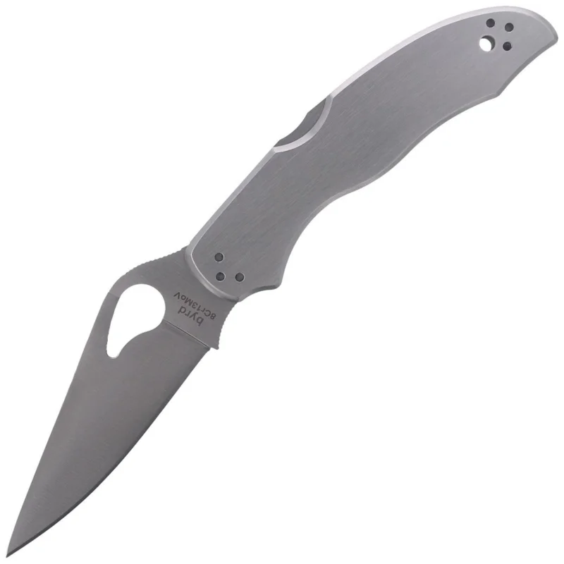 Obniżka ceny Nóż składany Spyderco Byrd Harrier 2 Stainless, Plain (BY01P2)