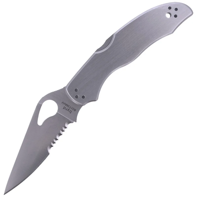 Nóż składany Spyderco Byrd Harrier 2 Stainless, Combination (BY01PS2) Okazja