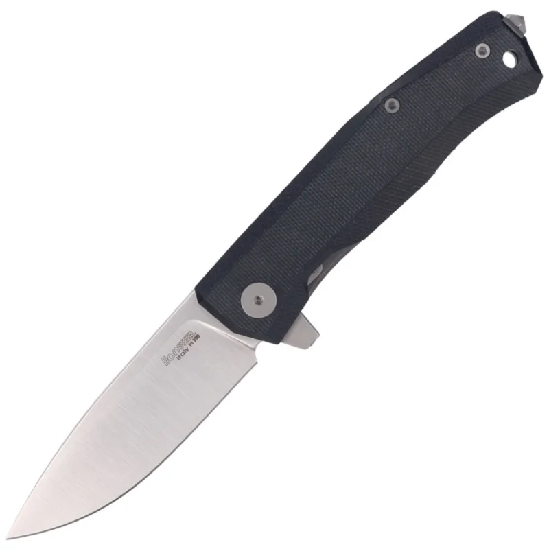 LionSteel Myto Knife Black Canvas, Satin M390 by Molletta ( (MT01 CVB) Zamów dziś