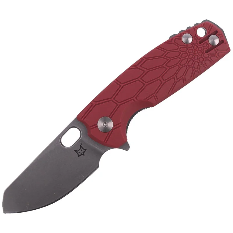 Fox Baby Core FRN Red Knife, Stonewashed N690 by Jesper Voxnaes (FX-608 R) Szybka wysyłka