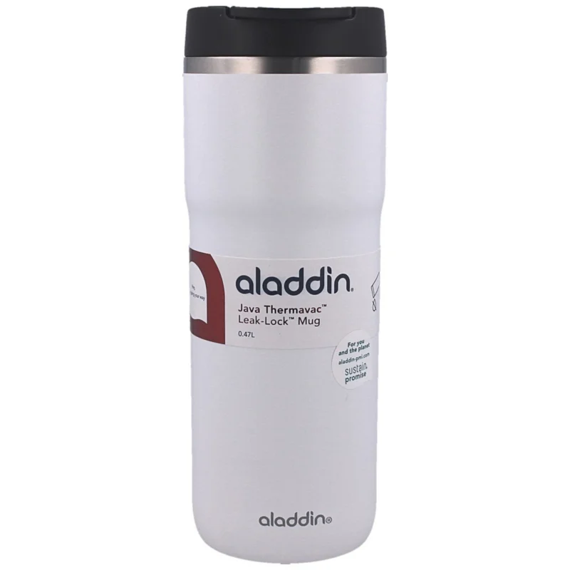 Okazja Thermal mug Aladdin Java Leak-Lock 0.47L Snowflake White (10-06646-009)