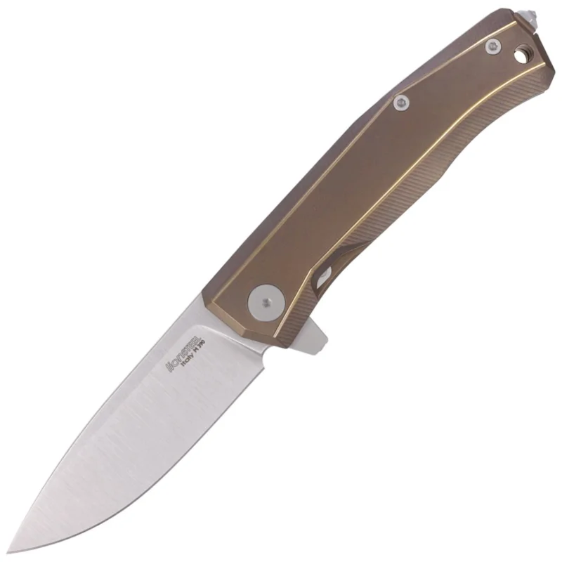 Ekspresowa dostawa LionSteel Myto Knife Bronze Titanium, Satin M390 by Molletta (MT01 BR)