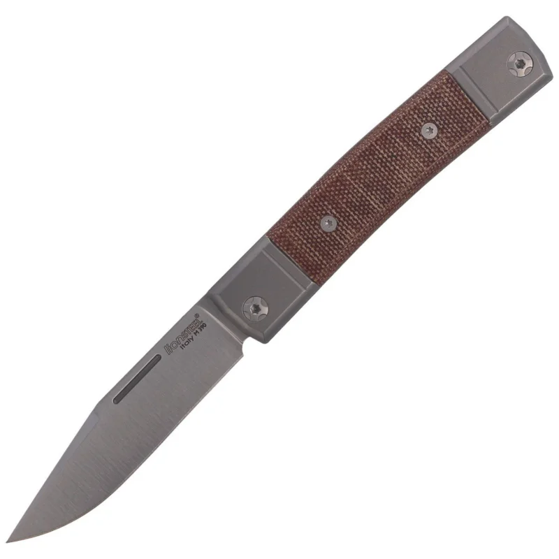 Najlepsza cena Nóż składany LionSteel bestMAN Natural Micarta, Clip Blade (BM1 CVN)