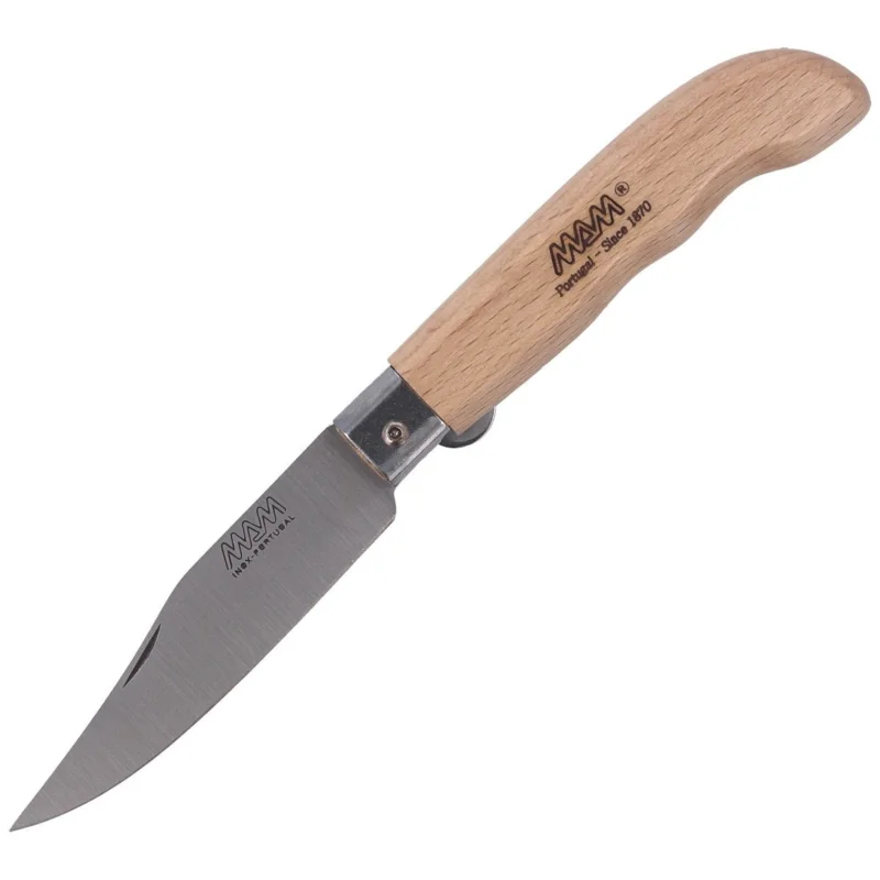 Tylko do końca tygodnia Nóż składany MAM Sportive z blokadą, Medium Light Beach Wood 83mm (2046-LW)
