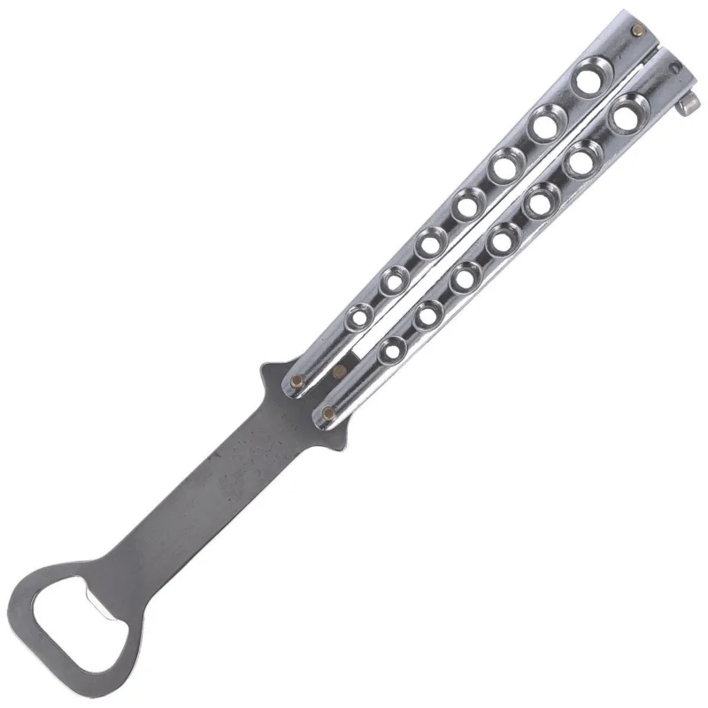Dostępne od ręki Herbertz Solingen Butterfly Bottle Opener, Chrome (44078 - 571113)