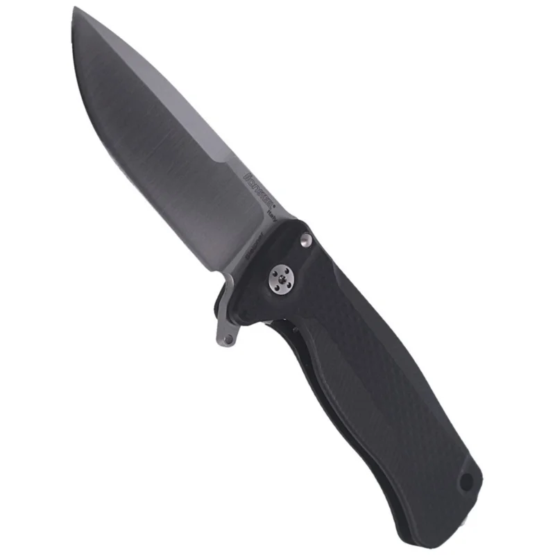 LionSteel SR22A Black Aluminum, Satin Sleipner by Molletta (SR22A BS) Kup teraz