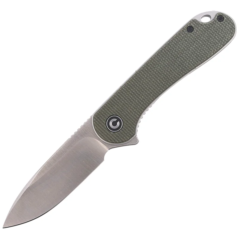 Nóż składany CIVIVI Elementum Flipper Dark Green Micarta, Satin Finish (C907T) Dodaj do koszyka