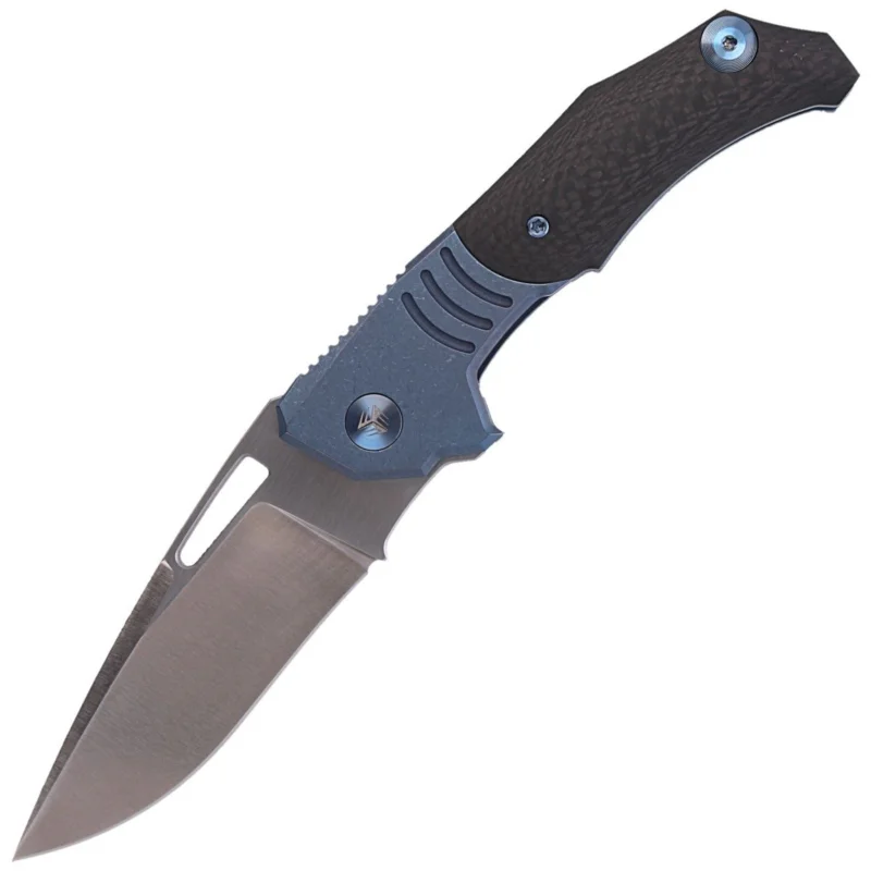 WE Knife STIXX Blue Ti, Satin Blade by Willumsen (817A) Dostępne od ręki