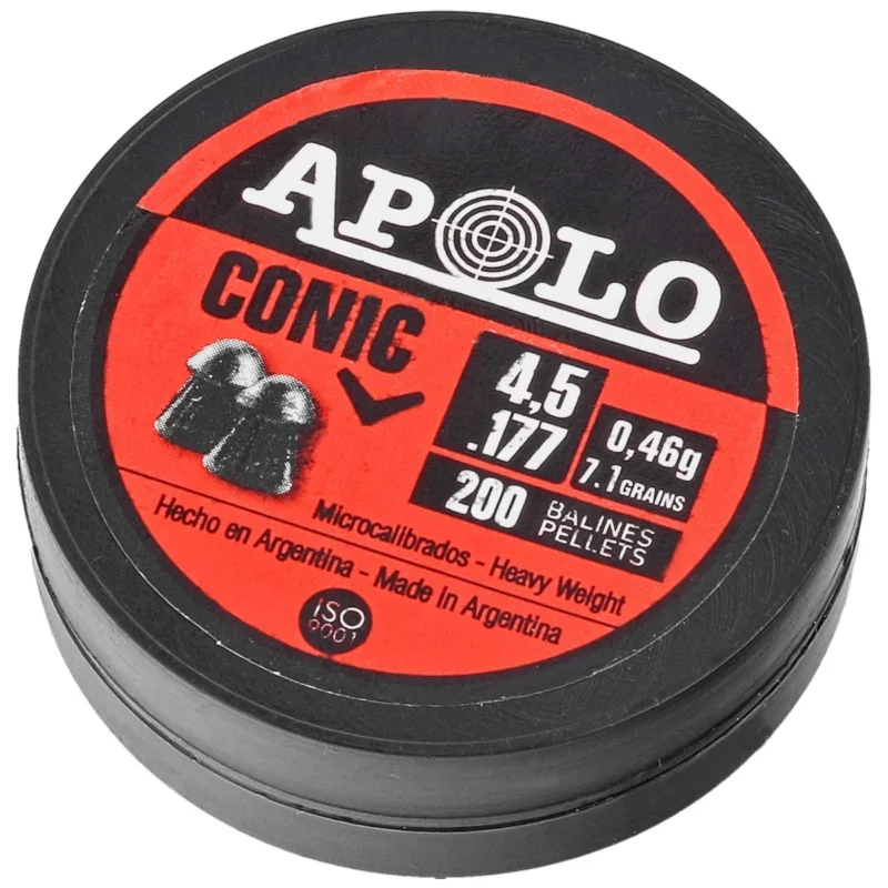 Śrut Apolo Conic 4.5 mm, 500 szt. 0.46g/7.1gr (10004) Szybka wysyłka