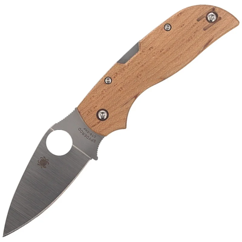 Spyderco Chaparral Birdseye Maple Plain Knife (C152WDP) Tylko dziś