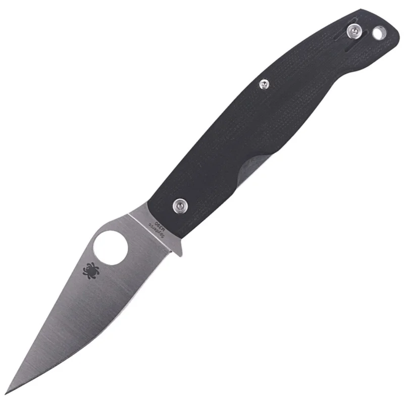 Nóż składany Spyderco Pattadese G-10 Black Plain (C257GP) Premium