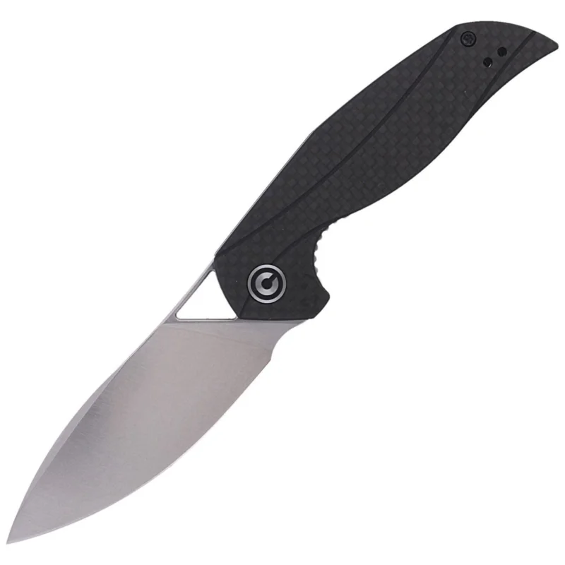 Nowy CIVIVI Anthropos Black G10 / Carbon Fiber, Satin Finish by Elijah Isham (C903BC)
