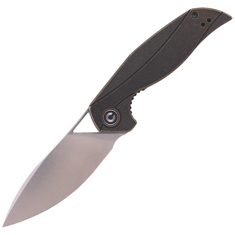 CIVIVI Anthropos Black Stonewashed Brass, Satin Finish by Elijah Isham (C903D) Nie przegap