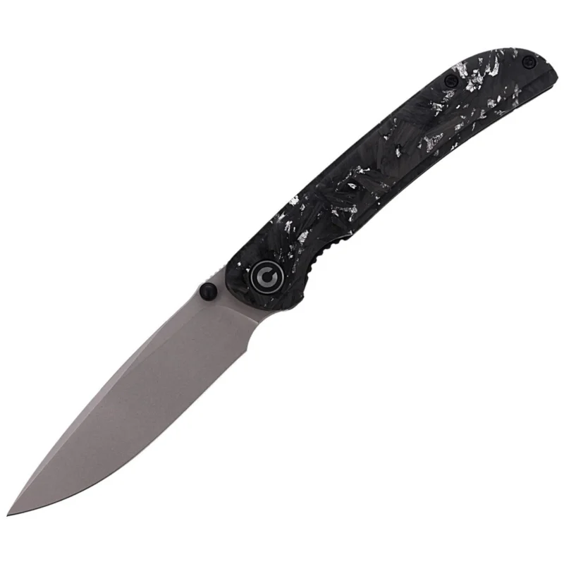 Civivi Knife Imperium Shredded Carbon Fiber / Silvery Shred, Stonewashed Nitro-V (C2106B) Super okazja