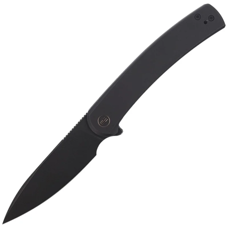 Cena promocyjna Nóż składany WE Knife Upshot LE No 375/410 Black Ti, Black Stonewashed CPM 20CV (2102B)