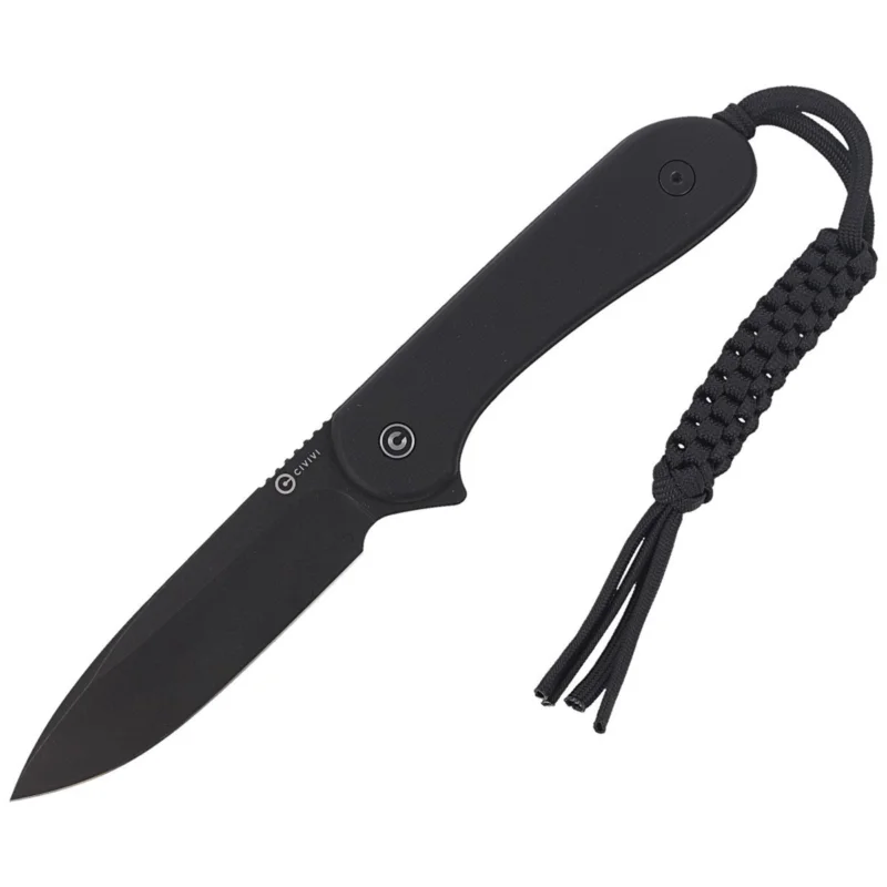 Nóż Civivi Elementum Fixed Tactical Black G10, Black Stonewashed D2 (C2105A) Super okazja