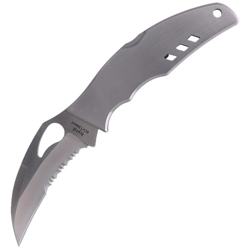 Niska cena Spyderco Byrd Crossbill Stainless, Combo 8Cr13MoV (BY07PS)