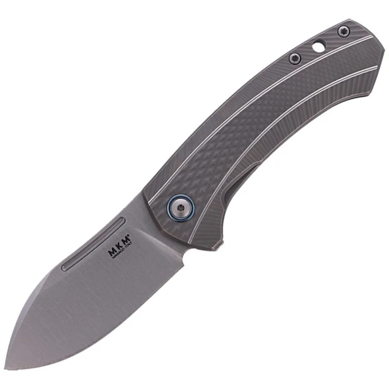 Nóż składany MKM Colvera Grey Titanium, Satin M390 by Jesper Voxnæs (MKLS02-T) Nie przegap