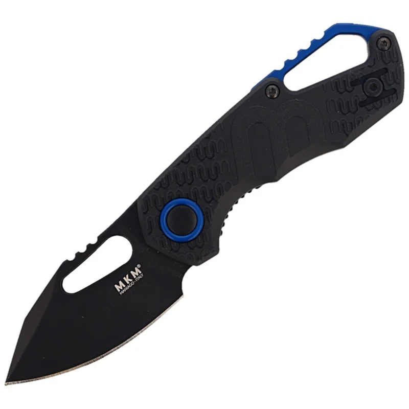 Wyprzedaż MKM Isonzo Clip Point Knife Black FRN, Black Idroglider N690 by Jesper Voxnæs (MK FX03-3PBK)