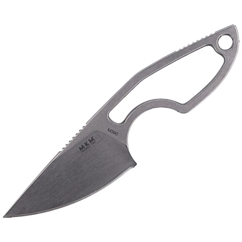 Darmowa dostawa MKM Mikro 1 Naked Stainless Neck Knife, Stonewashed M390 by Jesper Voxnæs (MKMR01-N)