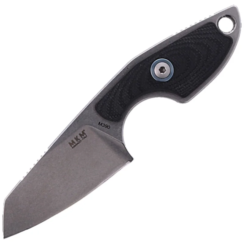 Obniżka ceny Nóż na szyje MKM Mikro 2 Black G10, Stonewashed M390 by Jesper Voxnæs (MKMR02-GBK)
