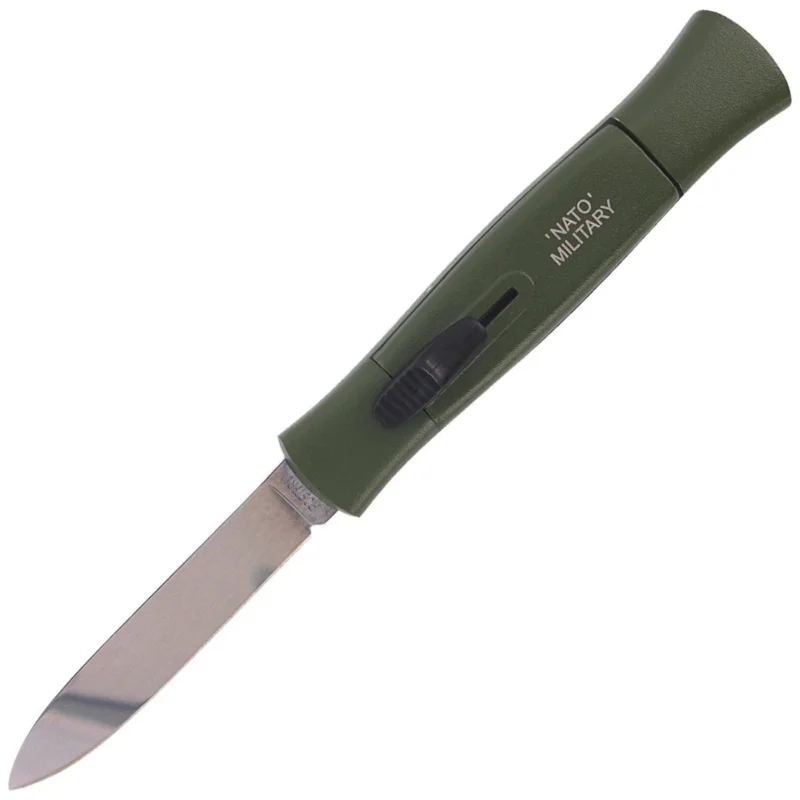 Wyprzedaż Nóż automatyczny Spandon Nato Military Medio OTF, Green (SP 077 GRN)