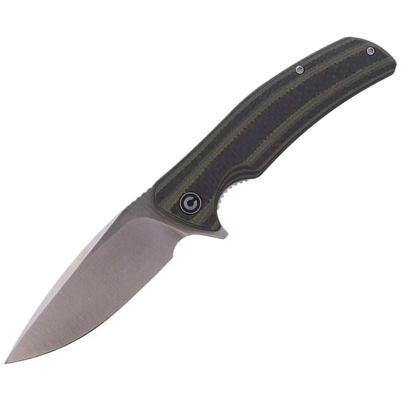 Nóż składany CIVIVI Incite Layered Green G10 / Carbon Fiber, Satin Finish (C908A) Premium