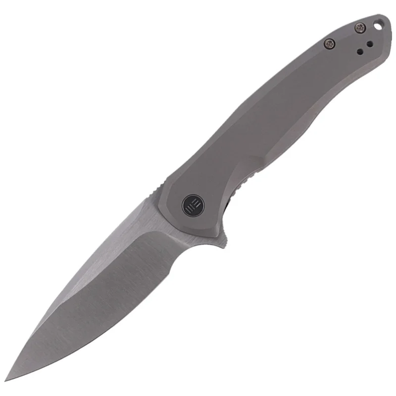 Wyprzedaż Nóż składany WE Knife Kitefin Gray Titanium, Satin Finish CPM S35VN (2001H)