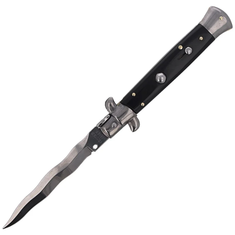 Hit sprzedaży Nóż sprężynowy Frank Beltrame Kris Black 23cm (FB 23/37K)