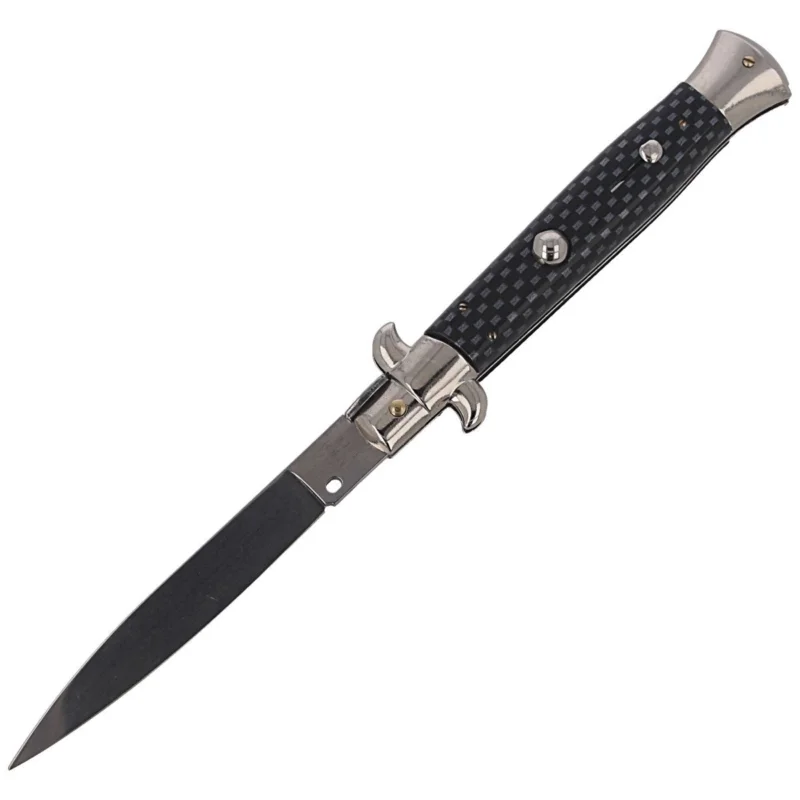 Zamów teraz Nóż sprężynowy Frank Beltrame Stiletto Carbon Fiber 23cm (FB 23/37CF)
