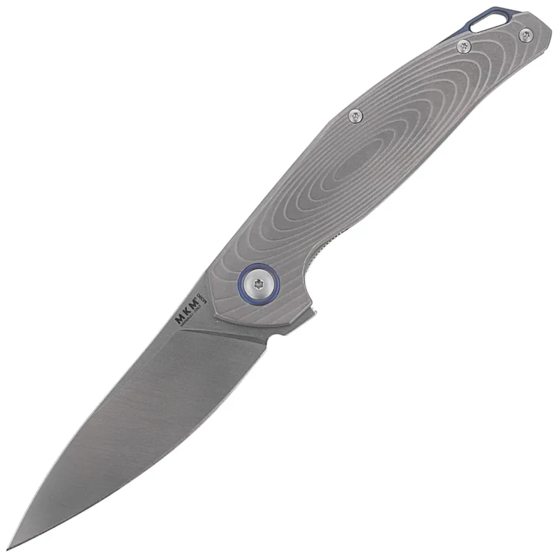 Nóż składany MKM Goccia Bead Blasted Titanium, Satin M390 by Jens Ansø (MKGC-T) Super okazja