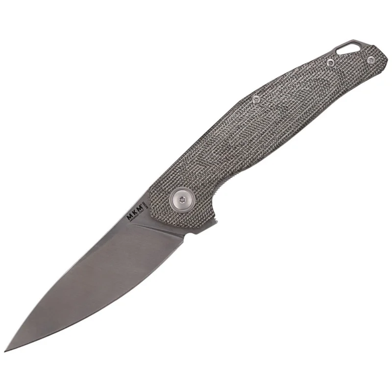 Bezpieczna płatność MKM Goccia Knife Green Canvas Micarta, Satin M390 by Jens Ansø (MKGC-GC)