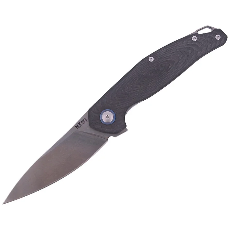 Oferta limitowana MKM Goccia Knife Carbon Fiber, Satin M390 by Jens Ansø (MKGC-CF)