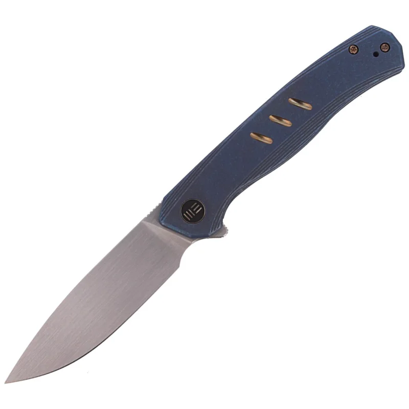 WE Knife Seer LE No 142/610 Blue Titanium, Rubber Silver CPM 20CV (WE20015-2) Hit sprzedaży