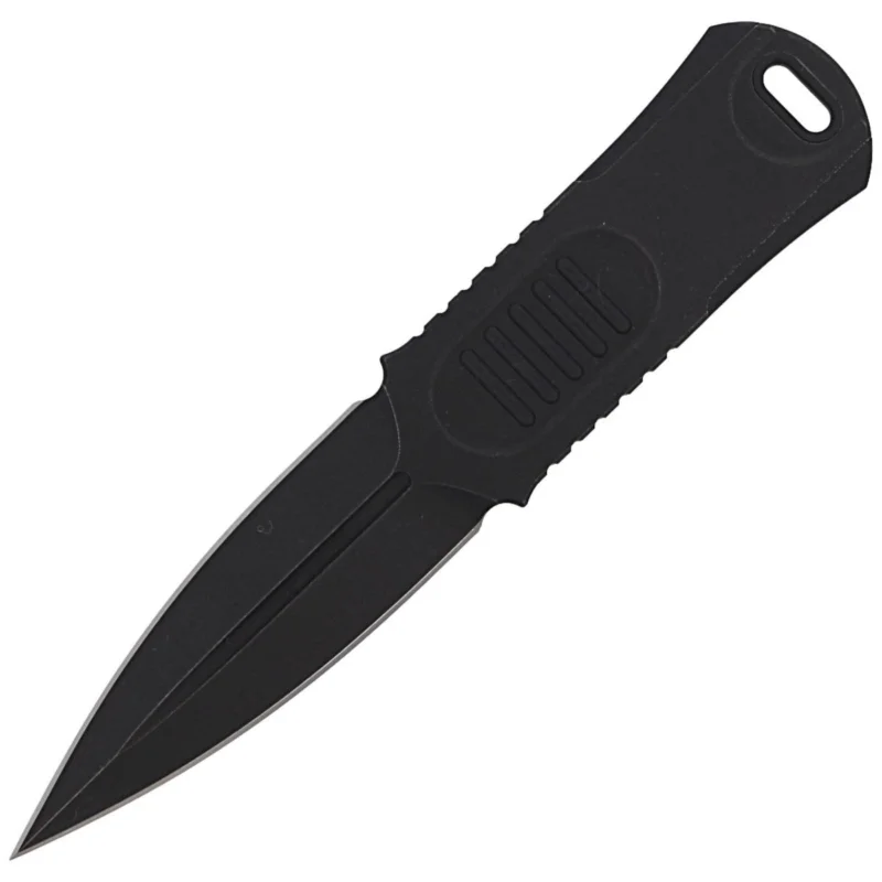 Wysoka jakość Nóż na szyję WE Knife OSS Dagger Black G10, Black Stonewashed by Justin Lundquist (2017E)