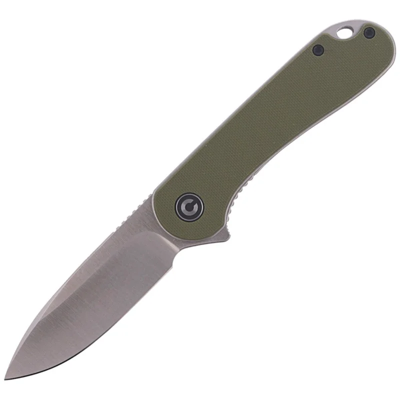 Nóż składany CIVIVI Elementum Flipper OD Green G10, Satin Finish (C907E) Łatwy zwrot