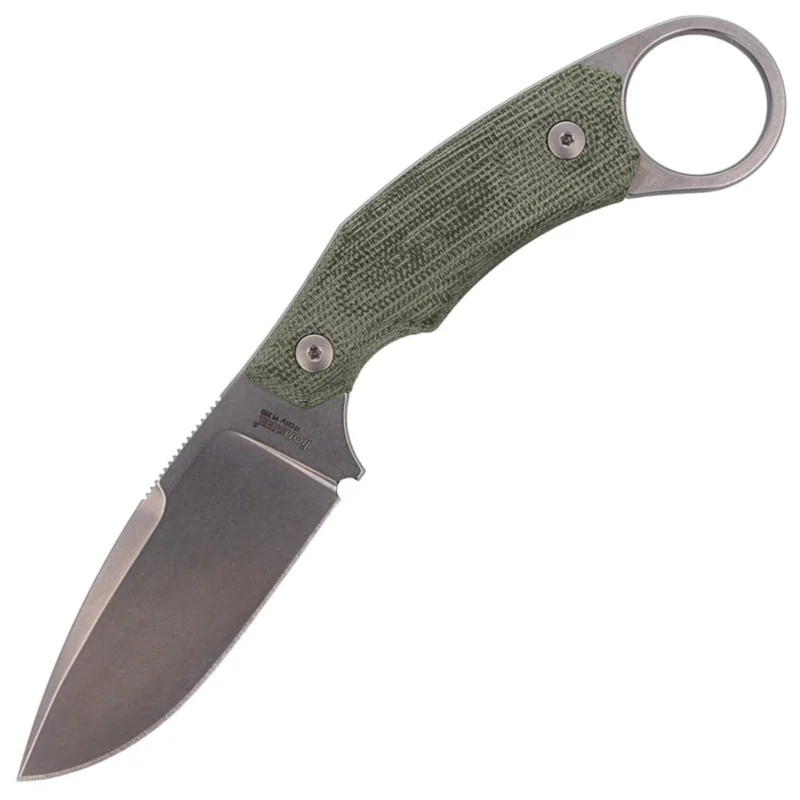 Nóż LionSteel H2 Karambit Canvas Green, Stonewashed M390 by Tommaso Rumici (H2 CVG) Wysoka jakość