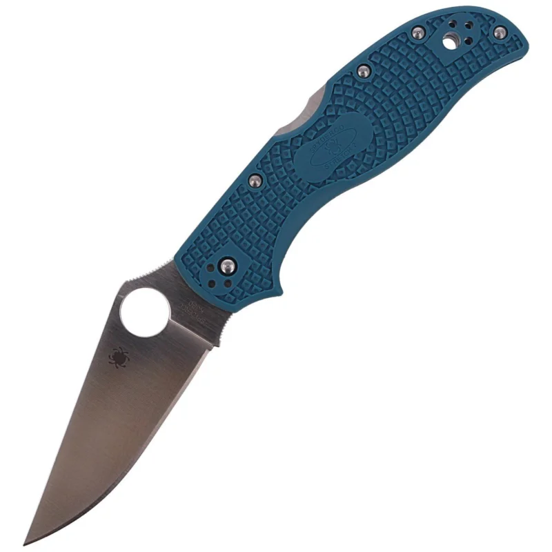 Spyderco Stretch 2 Straight Spine Blue FRN, Plain K390 (C90FP2K390) Dodaj do koszyka