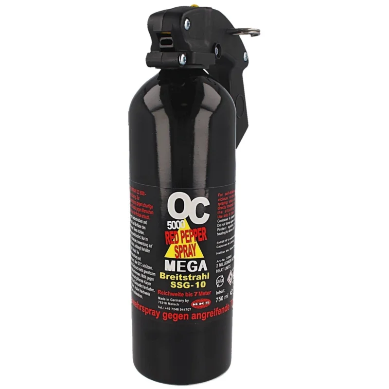 Gaz pieprzowy KKS OC 5000 Gel 750ml dysza HJF (510051-BLK) Niska cena