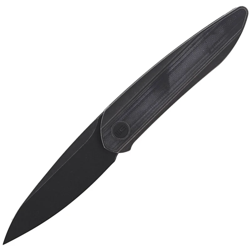 Nóż składany WE Knife Black Void Opus Black Titanium / Black G10, Black Stonewashed CPM 20CV by Justin Lundquist (2010D) Wyjątkowa oferta